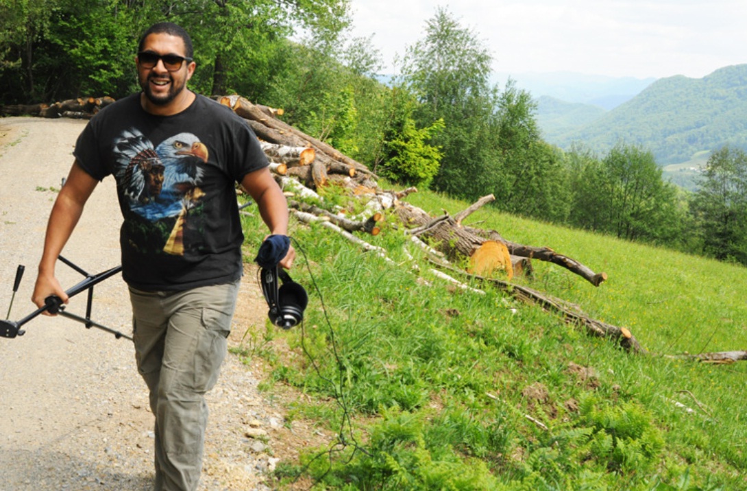 Art residency by sound artist Fouad Bouchoucha, in the frame of the French Cultural Embassy, Maribor, European Capital of Culture 2012. © Otto-Prod