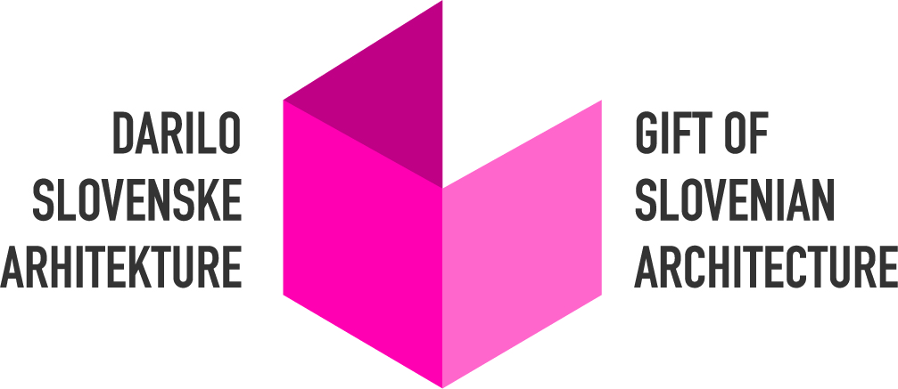 Center for Architecture Slovenia, the Gift of Slovenian Architecture logotype