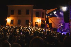 Concert by Slovenian singer Jan Plestenjak at <!--LINK'" 0:676--> 2022. Author: Anja Strojan