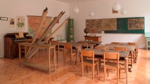 Education collection at <!--LINK'" 0:768-->, signs along the way, the development of basic education in Zasavje