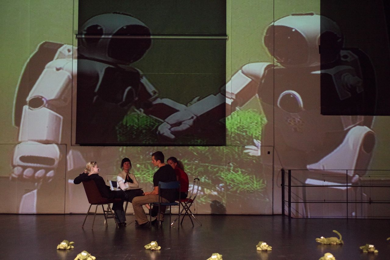 Theatre performance Evergreen by Vlado G. Repnik at Stara Elektrarna - Old Power Station in Ljubljana