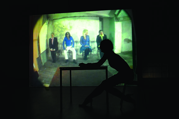 Daniil Harms' Jelizaveta Bam, directed and performed by Barbara Novakovič Kolenc. Produced by Muzeum Institute, Stara Elektrarna - Old Power Station, 2008