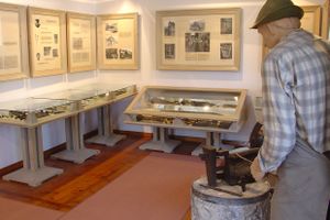 A collection of nails in the blacksmith's museum <!--LINK'" 0:499--> in Radovljica