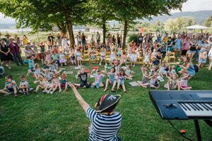 Sailor's Day with children's workshops and events at Pippi's House by the Lake Velenje, <!--LINK'" 0:313--> 2023. Author: Peter Žagar
