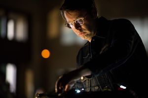 Jan Jelinek performing at <!--LINK'" 0:777-->, <!--LINK'" 0:778-->, 2017.