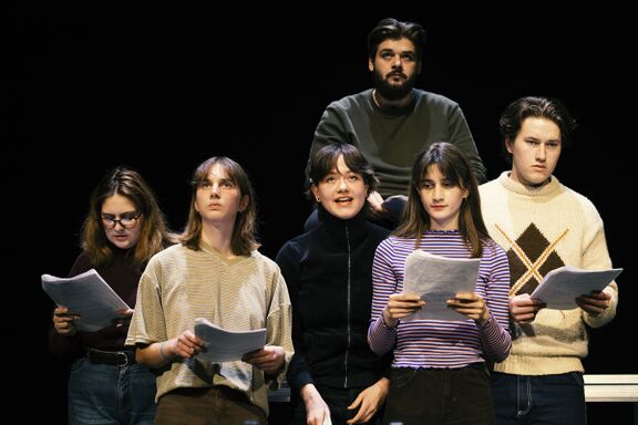 Photo of the Day of Nominees for the Slavko Grum Award at the 53rd Week of Slovenian Drama. Photo: Urška Boljkovac