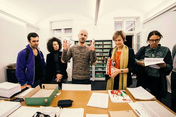The temporary slovenian dance archives, Nomad Dance Academy Slovenia, 2017.