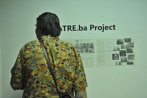 Opening of namaTRE.ba project, Bosnia & Herzegovina video art, Photon Gallery, 2010