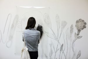 <!--LINK'" 0:951--> (alias Mina Fina) solo exhibition <i>This Mess We're In</i> at the <!--LINK'" 0:952-->, Ljubljana, 2014.