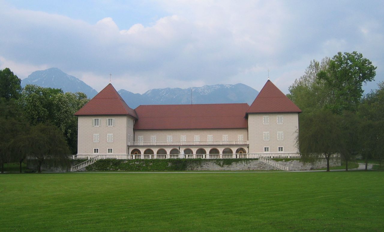 View of Brdo Castle, 2007.