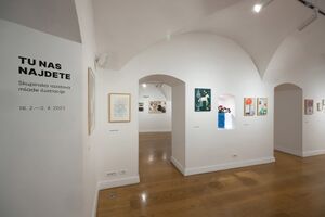 <i>Here You Find Us</i>, group exhibition of young illustrators by <!--LINK'" 0:385-->