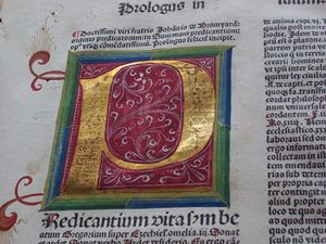 Illuminated preaching manual, Nürnberg, 1485, held by <!--LINK'" 0:170-->