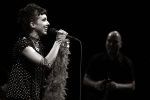 Slovene folk band <!--LINK'" 0:1159--> performing at <!--LINK'" 0:1160--> during <!--LINK'" 0:1161--> in Ljubljana, 2008