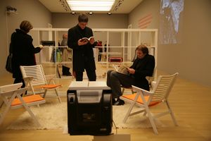 <i>AT HOME: Architects France and Marta Ivanšek</i> exhibition at <!--LINK'" 0:848-->, 2010