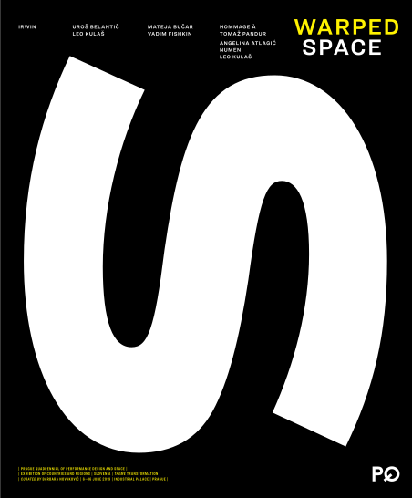 A flyer for the Slovene contribution at the 14th <a href="/en/Category:Prague_Quadrennial_of_Performance_Design_and_Space_(PQ)" title="Category:Prague Quadrennial of Performance Design and Space (PQ)">Prague Quadrennial of Performance Design and Space (PQ</a> curated by <!--LINK'" 0:200-->, produced by <!--LINK'" 0:201--> in June 2019.