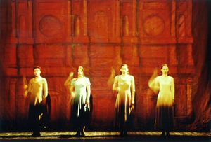 <i>Lo Scrittore</i> directed by <!--LINK'" 0:851-->, produced by Muzeum Theatre. <!--LINK'" 0:852-->, 1995. (From left to right: <!--LINK'" 0:853-->, <!--LINK'" 0:854-->, <!--LINK'" 0:855-->, <!--LINK'" 0:856-->)