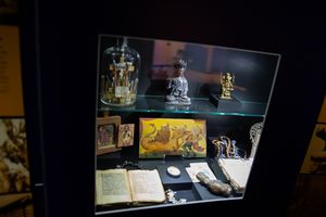 The <!--LINK'" 0:673--> is a sizable musuem with creative exhibits exploring Slovenian history, along with other cultures.