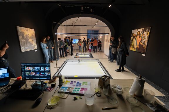 Opening of exhibition by Dominik Mahnič in Match Gallery