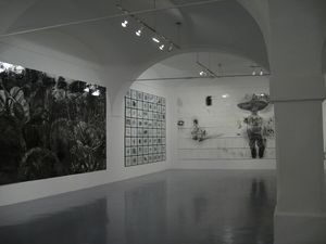 <i>zgodbe od nikoder</i> [Stories from Nowhere], solo exhibition by <!--LINK'" 0:196--> at <!--LINK'" 0:197-->, October 2008