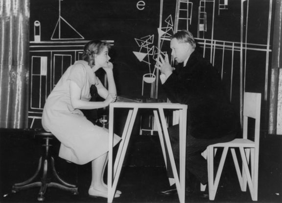 Eugène Ionesco's La Leçon, performed by Oder 57 in 1958.