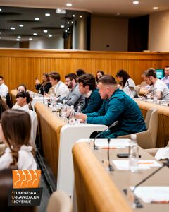 A discussion on the situation of students in Slovenia, 2025.