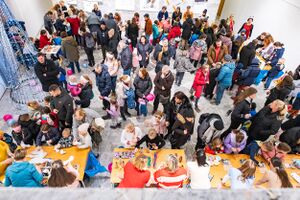 Workshops at <!--LINK'" 0:783--> in Škofja Loka during the <!--LINK'" 0:784--> in 2023. Author: Anja Strojan