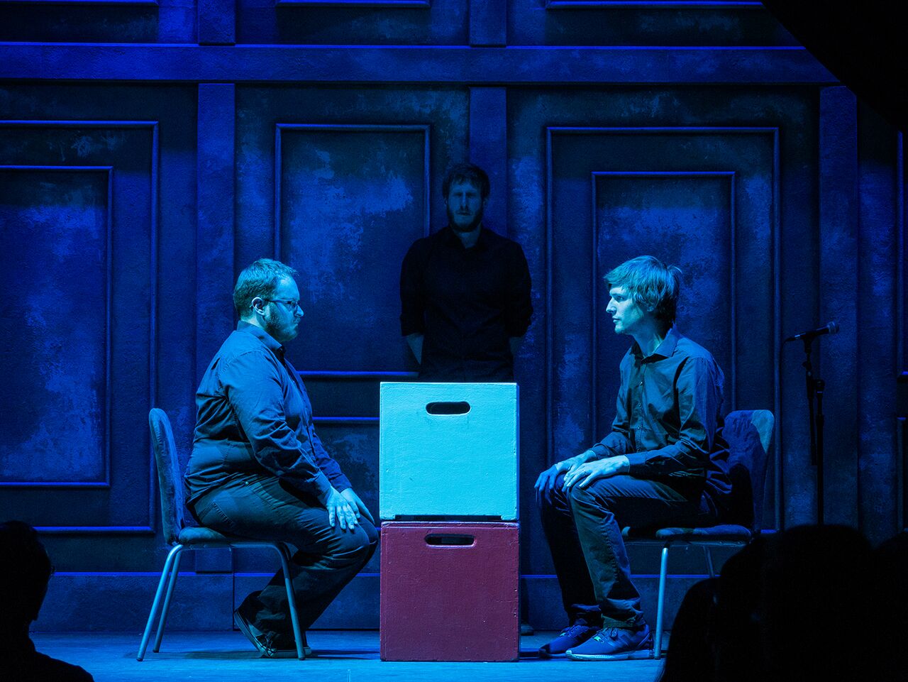 IGLU theatre performing at the international festival Improvaganza (Edmonton), 2017.