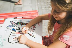 Creative workshops for children as part of the <!--LINK'" 0:857-->. Author: Nika Hölcl
