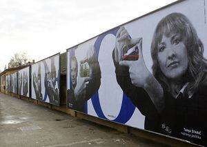 Street billboards from <!--LINK'" 0:4-->'s promotional campaign, 2010