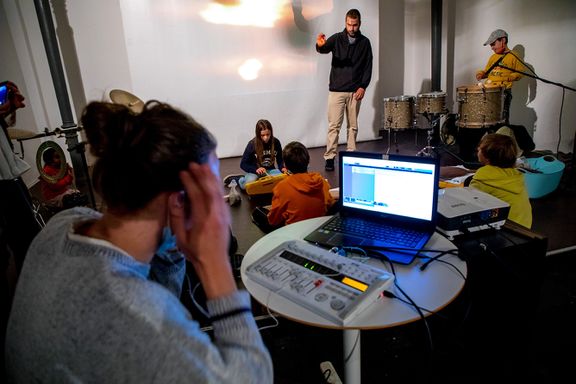 In 2020, the Tribute to a Vision Film Festival introduced a family programme encompassing screenings and workshop for children in Nova Gorica. A sonorisation workshop for kids by Luka Carlevaris in 2020.