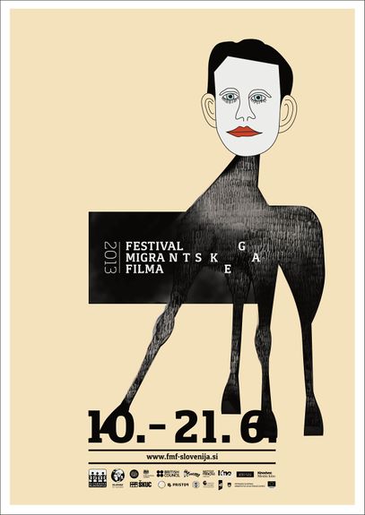 The Migrant Film Festival poster, 2013