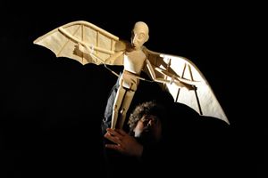 Icarus in <!--LINK'" 0:61-->'s <i>Prepovedane ljubezni</i> (Forbidden Loves) based on classic motives. The 2009 performance, produced by <!--LINK'" 0:62--> and <!--LINK'" 0:63--> received several international awards.