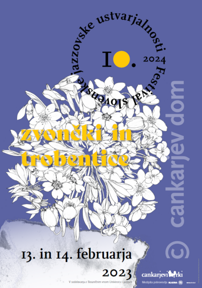 Poster for the 10th Snowdrops and Primroses Festival.