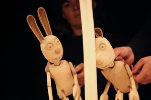 <i>Ti loviš</i> [You Catch] written by <!--LINK'" 0:51--> and directed by <!--LINK'" 0:52-->, who created the puppets and set design. Produced by <!--LINK'" 0:53--> and <!--LINK'" 0:54--> in 2012.