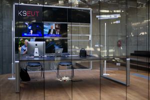 One of the study rooms at the <!--LINK'" 0:274-->, Vitanje, 2012