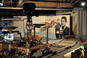 <i>Niko Matul : production design : film retrospective and exhibition</i> exhibition organised by <!--LINK'" 0:189--> and <!--LINK'" 0:190-->