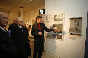 Opening of the exhibition <i>Concealed and Hidden from the Eyes</i>, curated by historian <!--LINK'" 0:427--> at the <!--LINK'" 0:428--> in Novo mesto, 2007