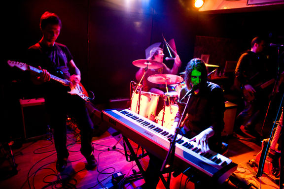 Concert by Društvo mrtvih pesnikov at LokalPatriot club in Novo mesto