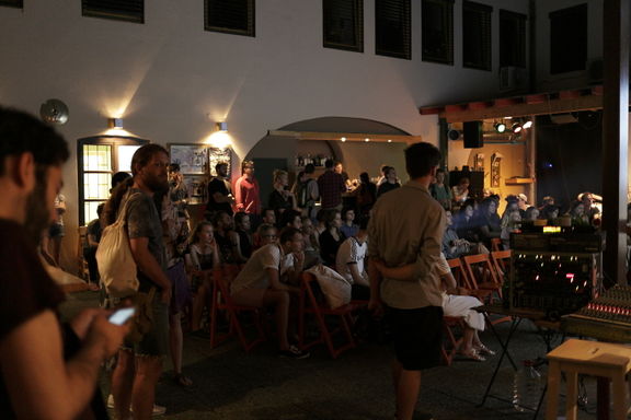 Night programme at LokalPatriot Institute, 2016.