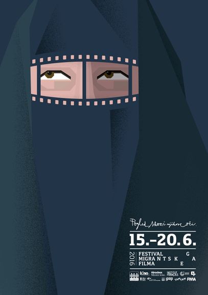 The Migrant Film Festival poster, 2016