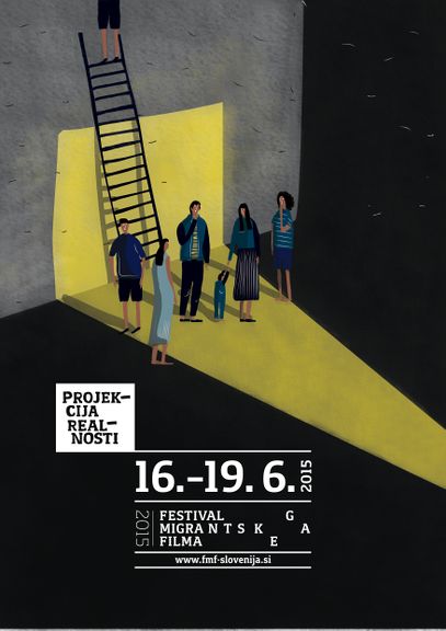 The Migrant Film Festival poster, 2015