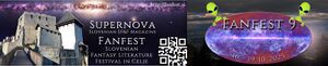 The banner of the Fanfest, Fantasy Literature Festival 2025