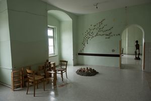 <i>Madness and Creativity?" exhibition at the <!--LINK'" 0:878--> at the <!--LINK'" 0:879-->. Works by <!--LINK'" 0:880--> and Johnny FortmÃ¼ller, 2015.</i>