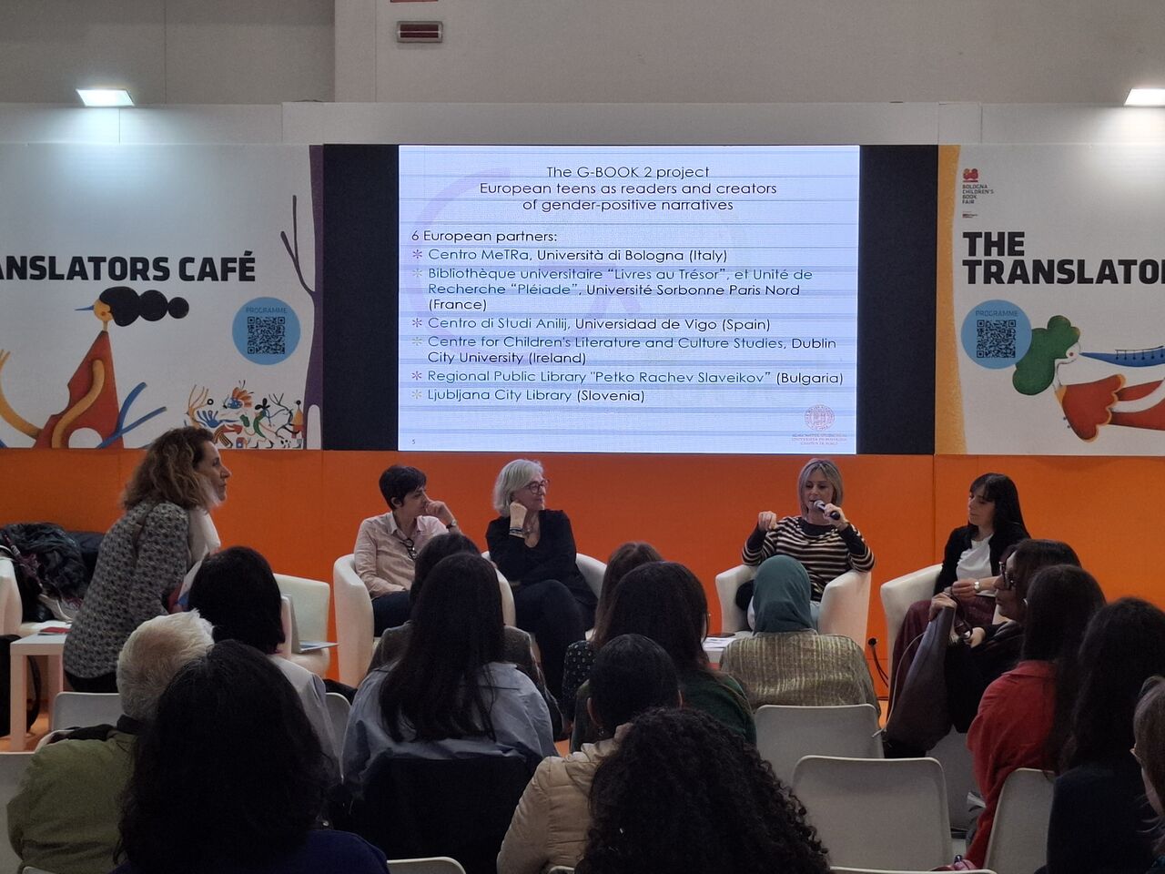 At the Bologna Children's Book Fair 2025, the Ljubljana City Library participates in the discussion "In search for books free of stereotype threat: the European G-BOOK projects", highlighting gender positive literature.