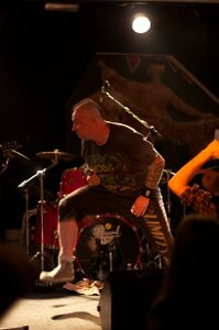 <!--LINK'" 0:628--> presenting their album <i>Hardcore</i> at <!--LINK'" 0:629-->, 2013