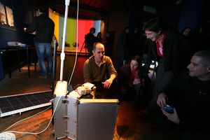 Exhibition <i>Infocalypse Now!</i> by Sašo Sedlaček at Kapelica Gallery in Ljubljana