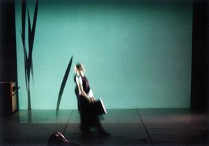 <i>Paracelsus and Frankenstein</i> performance by <!--LINK'" 0:907-->, <!--LINK'" 0:908--> at <!--LINK'" 0:909--> 1999. <!--LINK'" 0:910--> in the role of Peter Schlemichl.