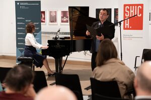 The Cankar Days in May 2026, marking the 150th birth anniversary of Slovenian writer <!--LINK'" 0:29--> featured the premiere of the voice and piano adaptation  of "Das Haus der Barmherzigkeit" ("Hiša Marije Pomočnice" or "The Ward of Our Lady of Mercy") at the Künstlerhaus Wien.