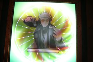 <i>Ballettikka Internettikka: Portraits</i> illuminated pictures (lightbox, image on transparent film and rotating light) by <!--LINK'" 0:210--> & <!--LINK'" 0:211-->, 7th <!--LINK'" 0:212-->, 2007