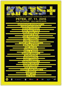 A poster for the 2015 edition of the <!--LINK'" 0:254-->, programmed as to honour the 15th anniversary of <!--LINK'" 0:255-->